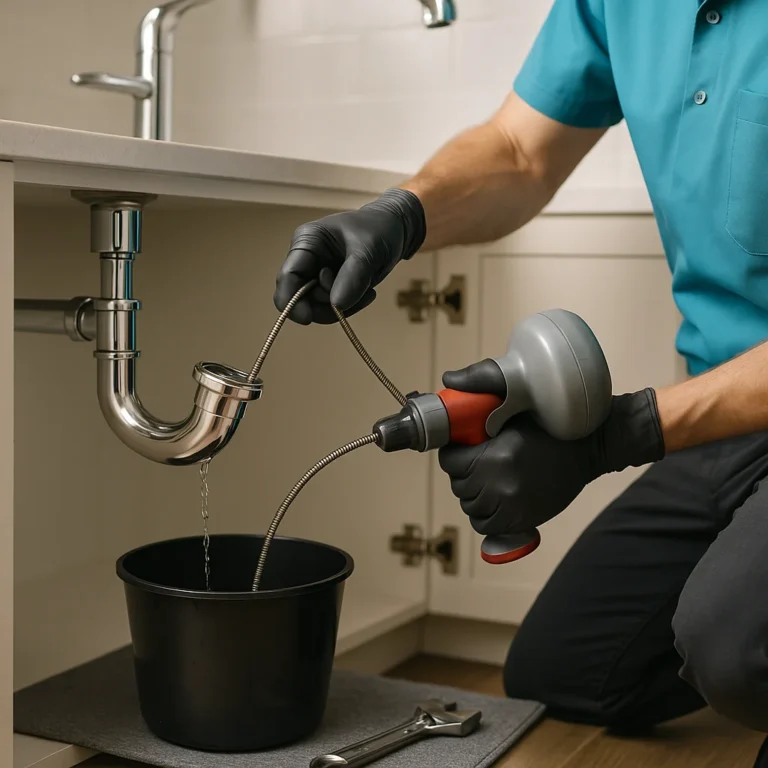 Drain cleaning and unclogging