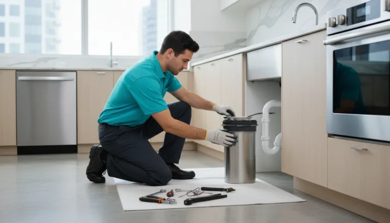 Garbage disposal installation and repair