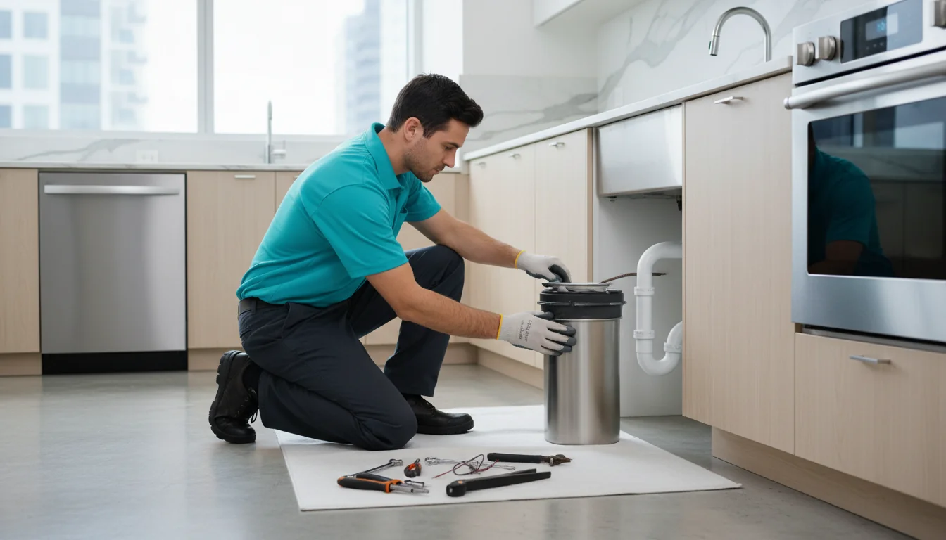 Garbage disposal installation and repair