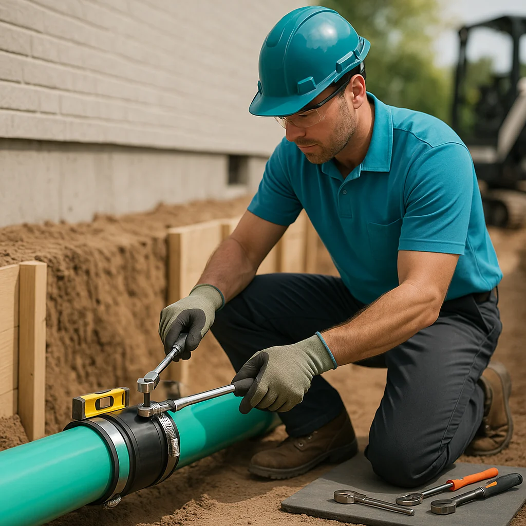 Sewer line replacement